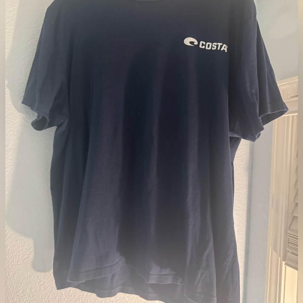 XL men’s catch release repeat costa t shirt dark blue